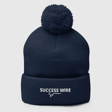 Load image into Gallery viewer, SUCCESS WIRE Pom-Pom Beanie