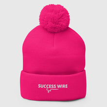 Load image into Gallery viewer, SUCCESS WIRE Pom-Pom Beanie