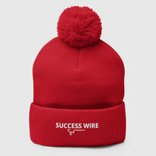 Load image into Gallery viewer, SUCCESS WIRE Pom-Pom Beanie