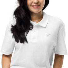 Load image into Gallery viewer, SUCCESS WIRE SIGNATURE Pique Polo Shirt for Women