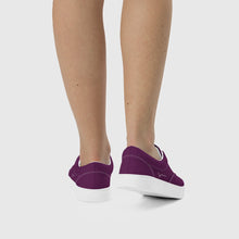 Load image into Gallery viewer, SUCCESS WIRE Classic Lace-up Canvas Shoes for Women - Tyrian Purple