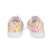 Load image into Gallery viewer, SUCCESS WIRE Whimsical Floral Dreams Lace-up Canvas Shoes for Women