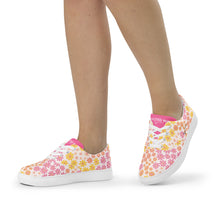 Load image into Gallery viewer, SUCCESS WIRE Whimsical Floral Dreams Lace-up Canvas Shoes for Women