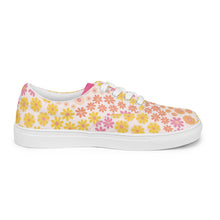 Load image into Gallery viewer, SUCCESS WIRE Whimsical Floral Dreams Lace-up Canvas Shoes for Women
