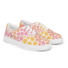 Load image into Gallery viewer, SUCCESS WIRE Whimsical Floral Dreams Lace-up Canvas Shoes for Women