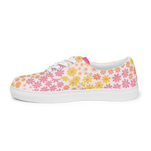 Load image into Gallery viewer, SUCCESS WIRE Whimsical Floral Dreams Lace-up Canvas Shoes for Women