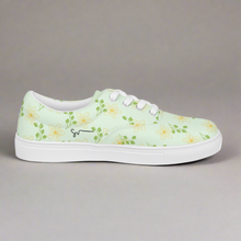 Load image into Gallery viewer, SUCCESS WIRE Blooming Dreams Lace-up Canvas Shoes for Women