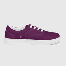 Load image into Gallery viewer, SUCCESS WIRE Classic Lace-up Canvas Shoes for Women - Tyrian Purple