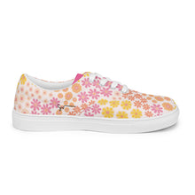 Load image into Gallery viewer, SUCCESS WIRE Whimsical Floral Dreams Lace-up Canvas Shoes for Women
