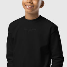 Load image into Gallery viewer, SUCCESS WIRE Unisex Embroidered Crewneck Sweatshirt for Big & Little Kids (XS-XL) (8 Color Variants)