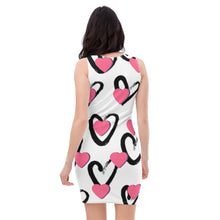 Load image into Gallery viewer, SUCCESS WIRE Love Vibes Bodycon Dress for Women
