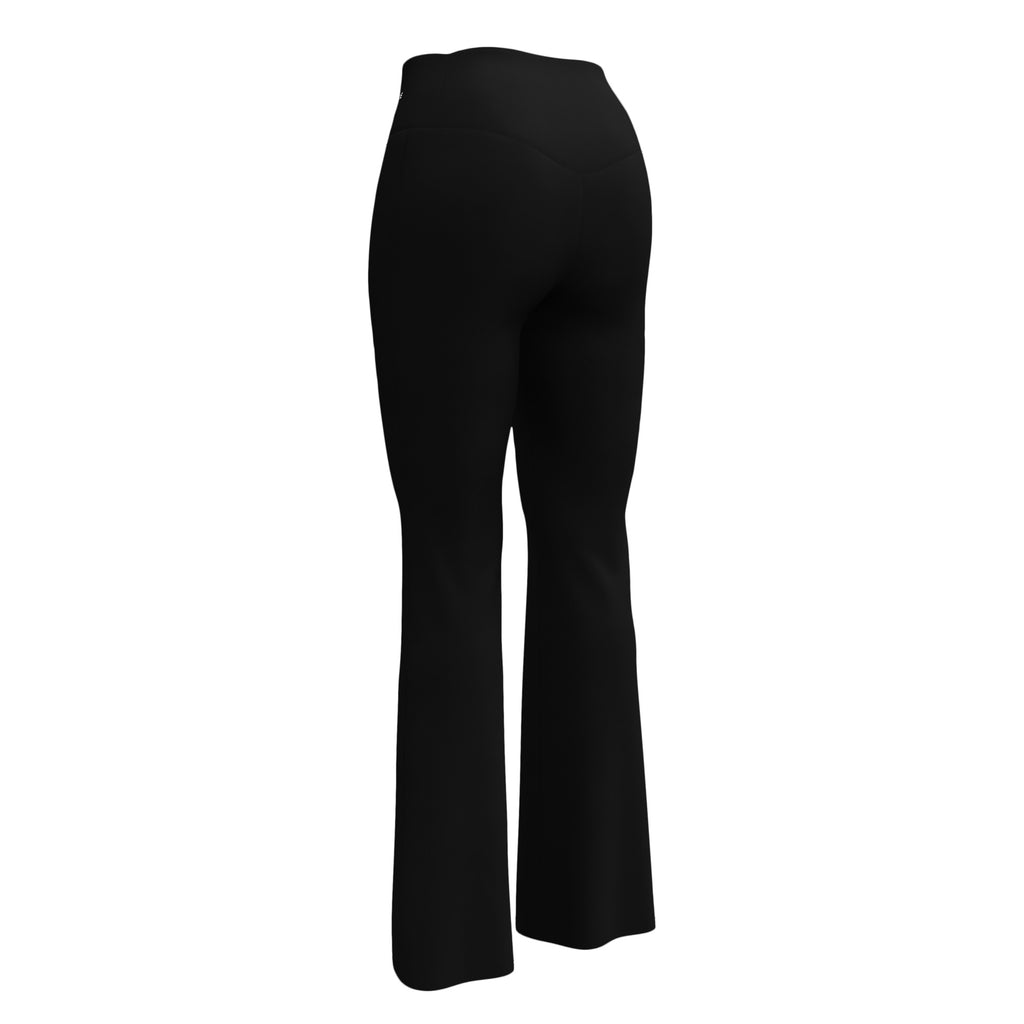 SUCCESS WIRE Flare Leggings for Women - Black