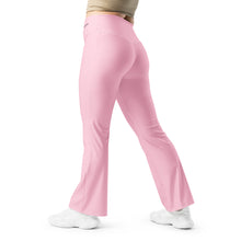 Load image into Gallery viewer, SUCCESS WIRE Flare Leggings for Women - Bubblegum
