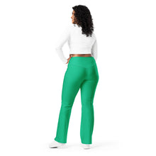 Load image into Gallery viewer, SUCCESS WIRE Flare Leggings for Women - Jade
