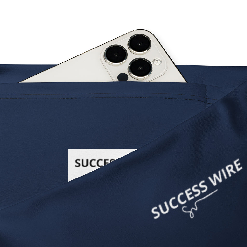 SUCCESS WIRE Flare Leggings for Women - Navy