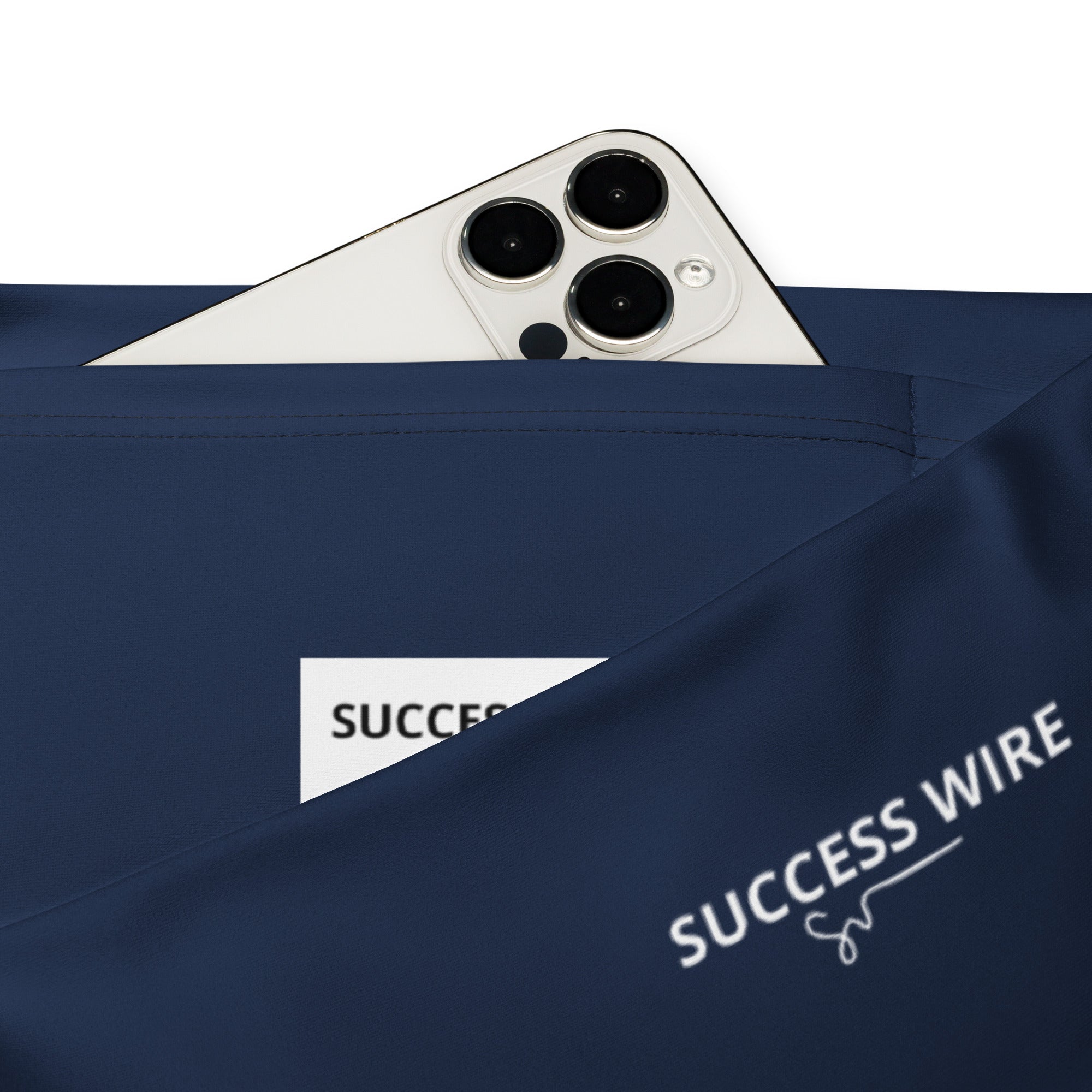 SUCCESS WIRE Flare Leggings for Women - Navy