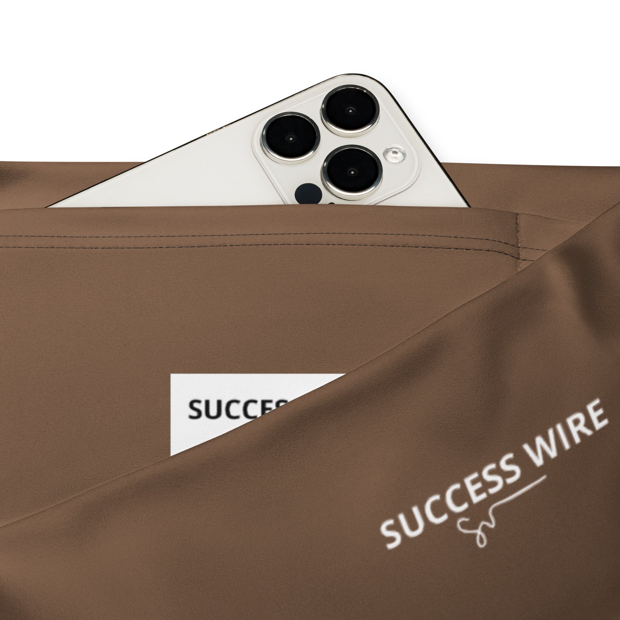 SUCCESS WIRE Flare Leggings for Women - Chocolate