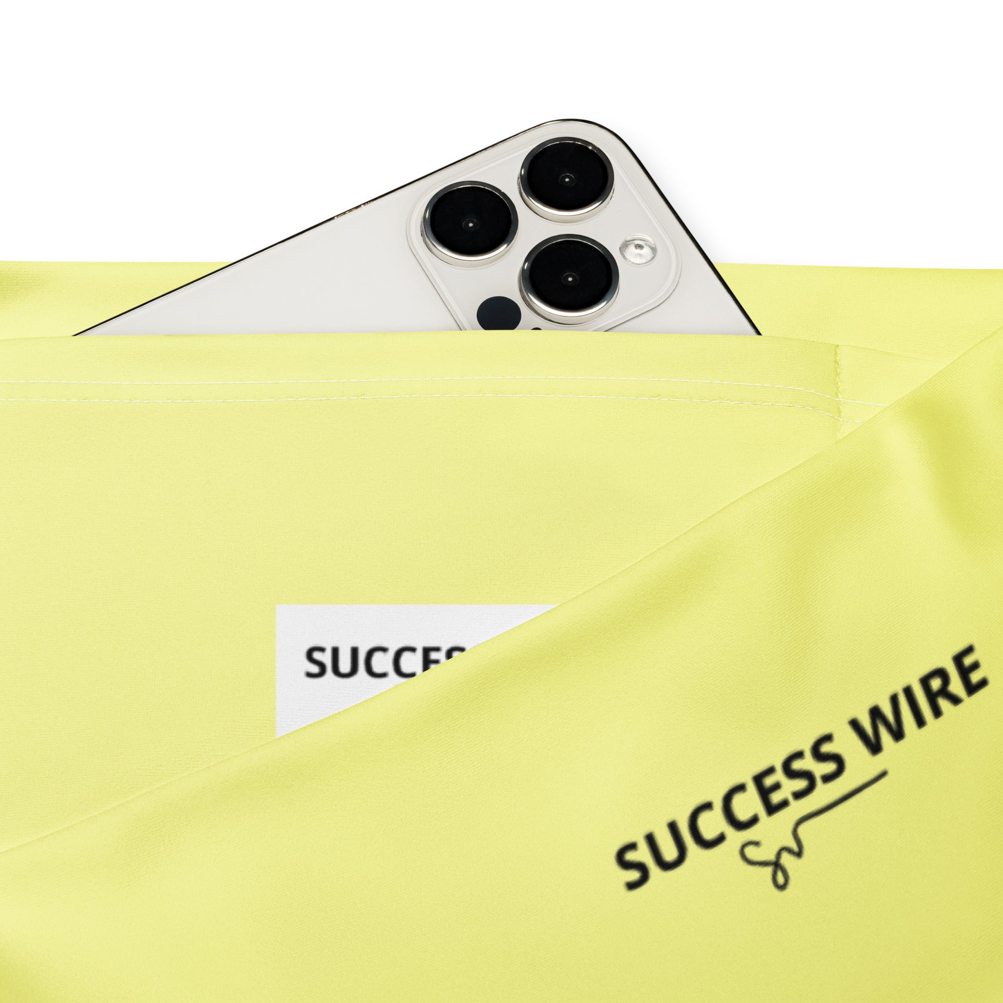 SUCCESS WIRE Flare Leggings for Women - Pastel Yellow