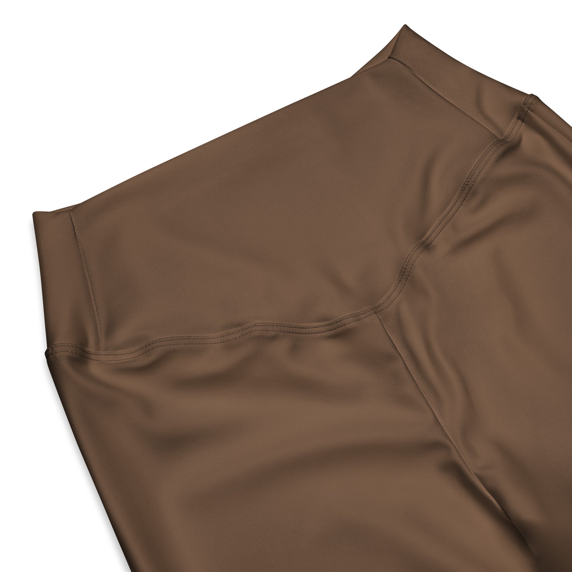 SUCCESS WIRE Flare Leggings for Women - Chocolate