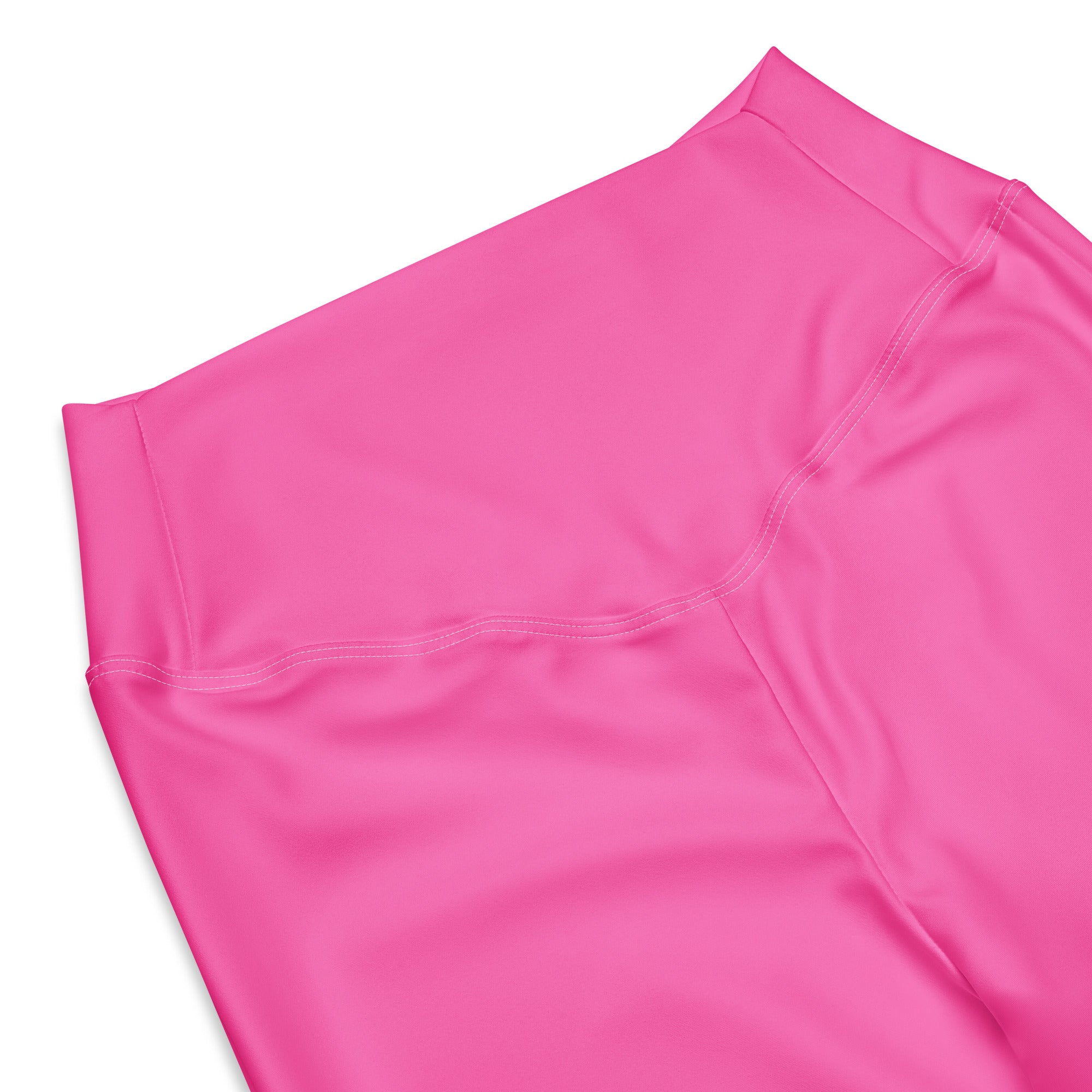 SUCCESS WIRE Flare Leggings for Women - Hot Pink