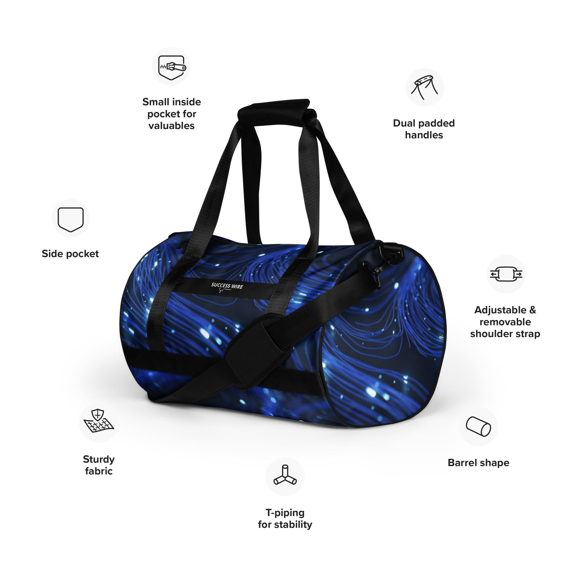 SUCCESS WIRE Electrify Mini Duffle Bag