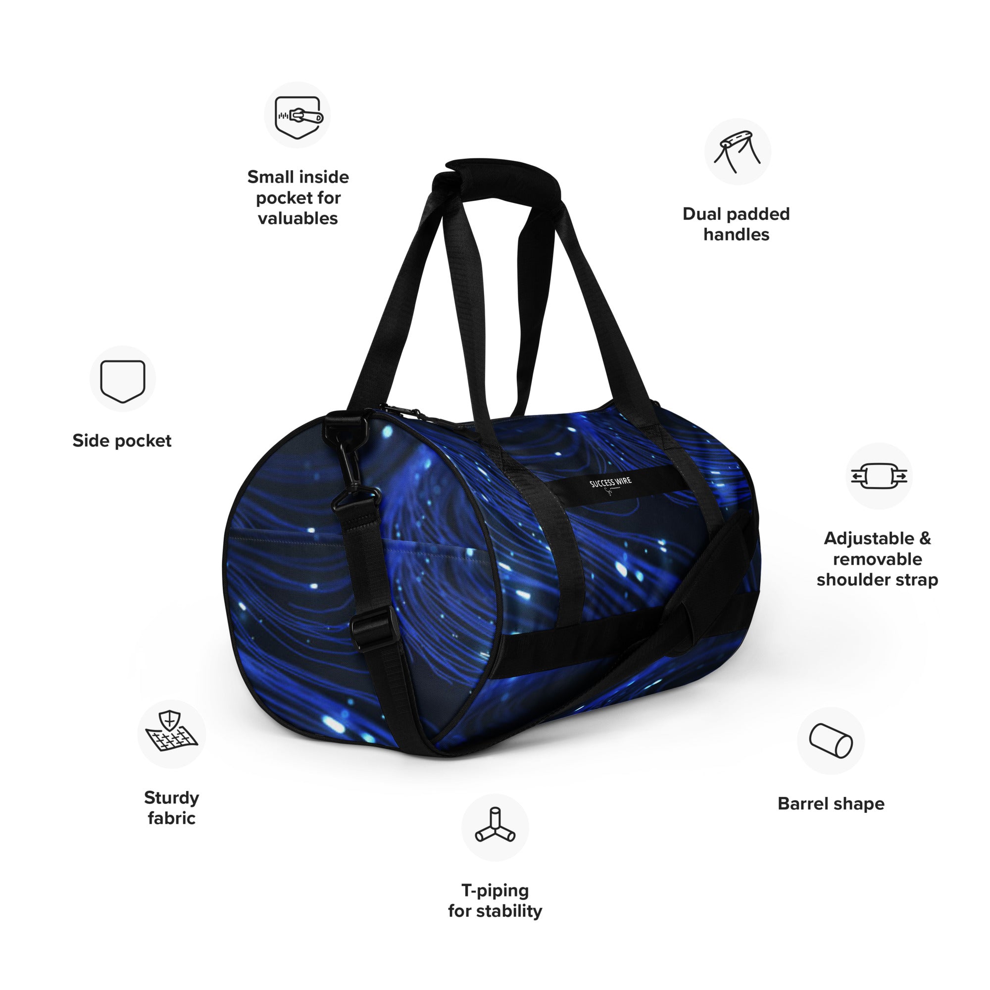 SUCCESS WIRE Electrify Mini Duffle Bag