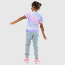 Load image into Gallery viewer, SUCCESS WIRE Dreamy Crew Neck T-Shirt for Little Girls (2T-7)
