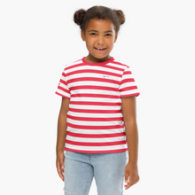 Load image into Gallery viewer, SUCCESS WIRE Unisex Striped Crew Neck T-Shirt for Little Kids (2T-7)
