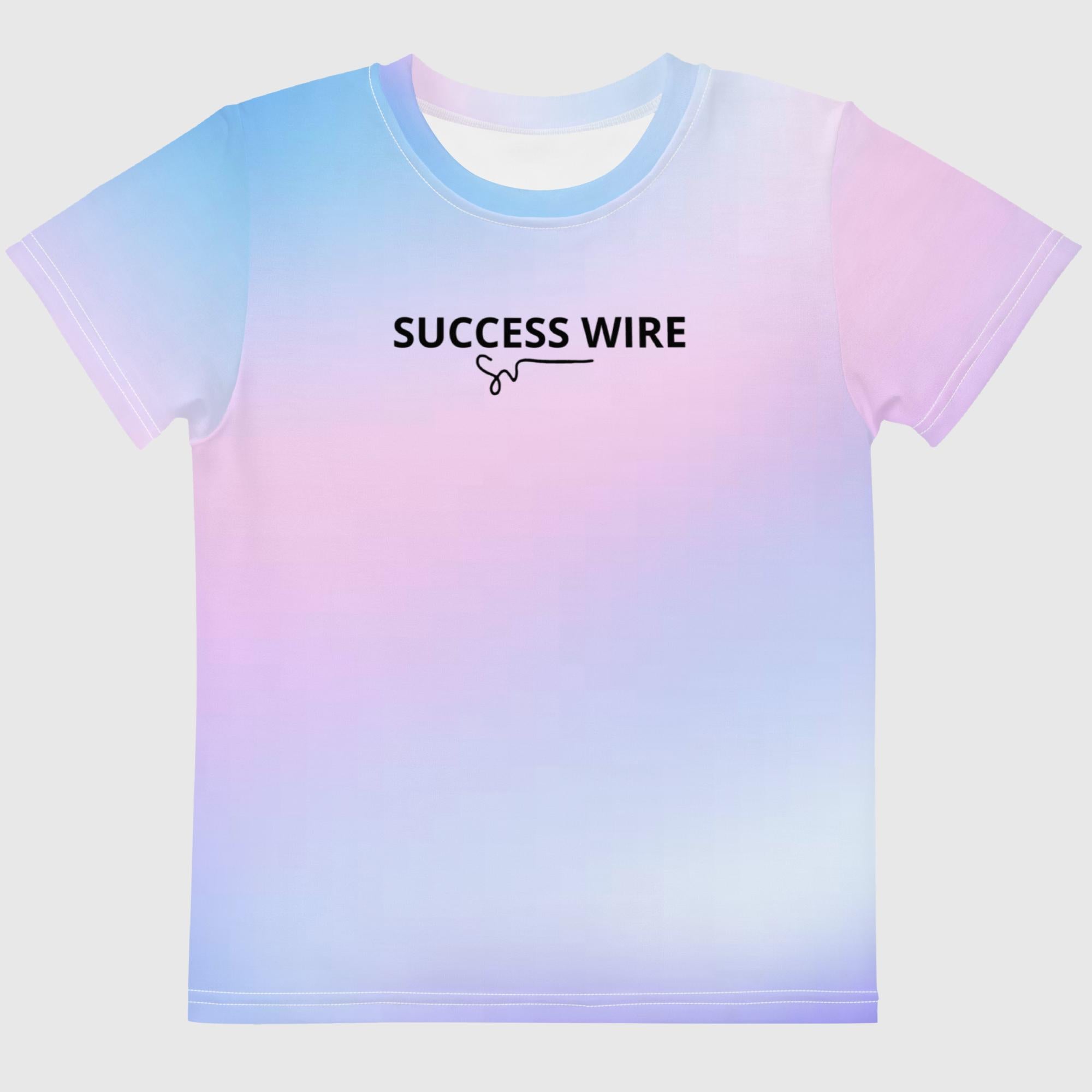 SUCCESS WIRE Dreamy Crew Neck T-Shirt for Little Girls (2T-7)