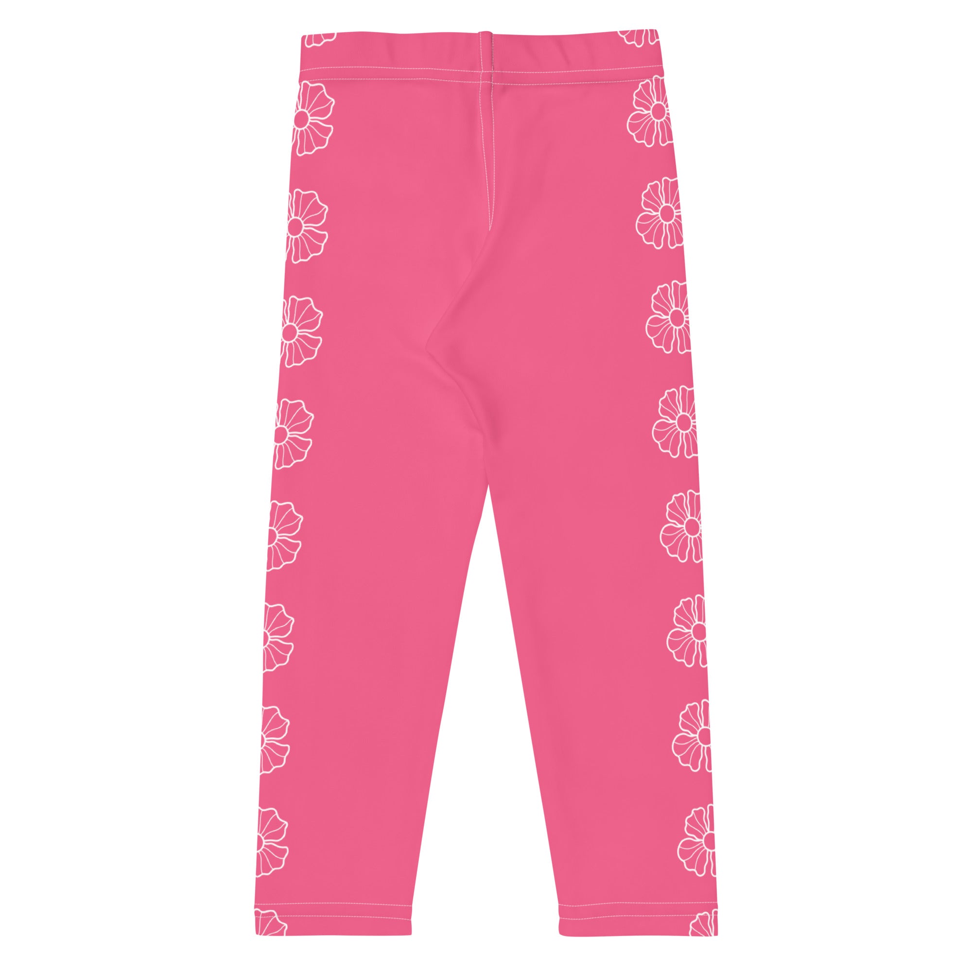 SUCCESS WIRE Blooming Petals Leggings for Little Girls (2T-7) - Brink Pink