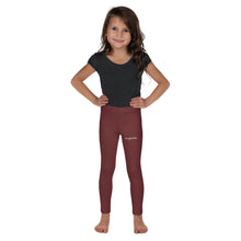 Load image into Gallery viewer, SUCCESS WIRE Classic Leggings for Little Girls (2T-7) - Auburn
