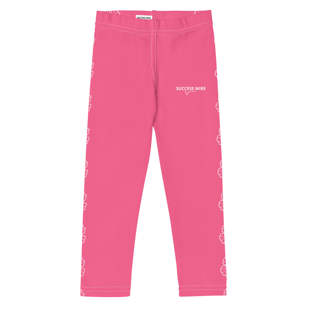 SUCCESS WIRE Blooming Petals Leggings for Little Girls (2T-7) - Brink Pink