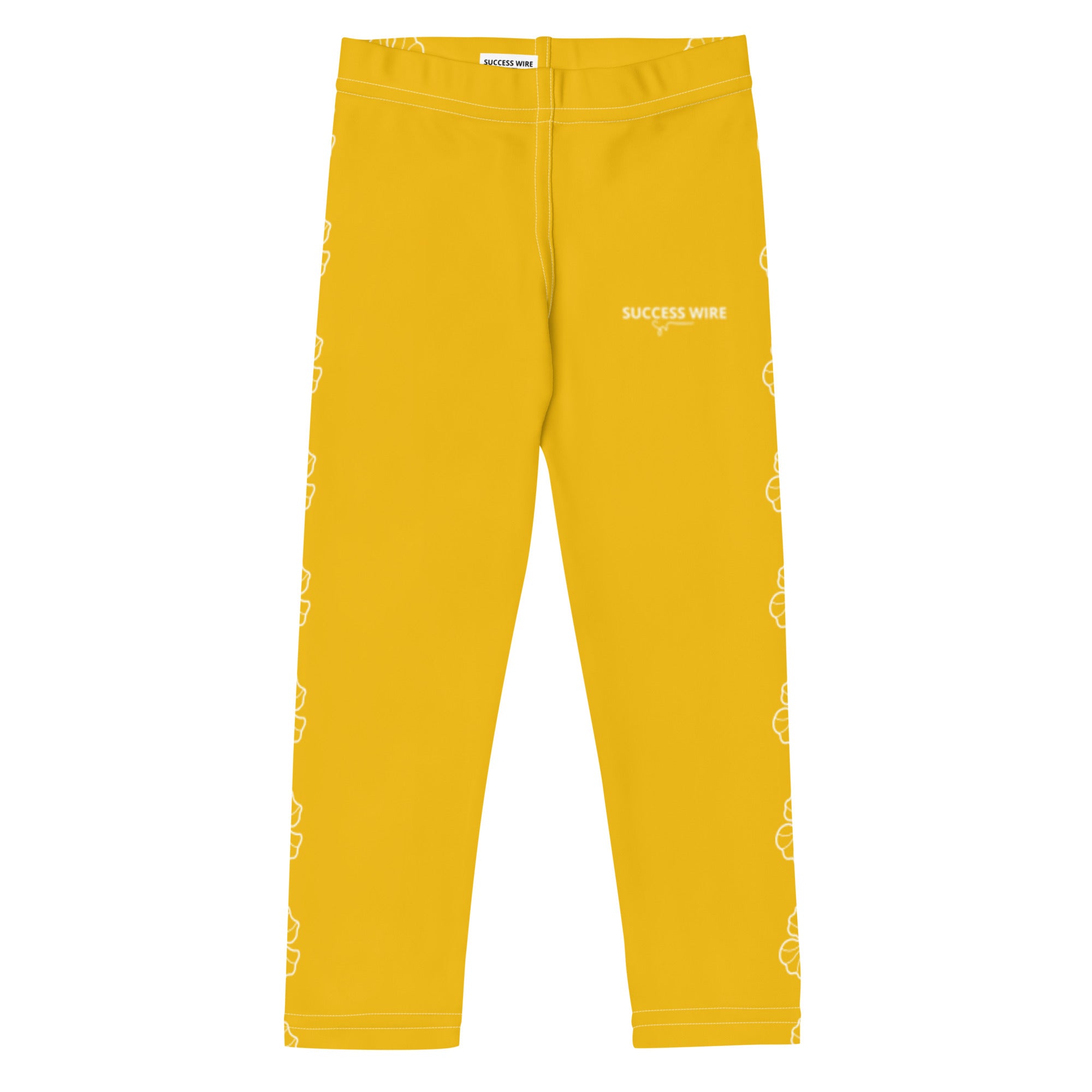 SUCCESS WIRE Blooming Petals Leggings for Little Girls (2T-7) - Goldenrod