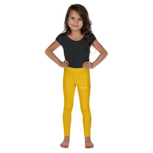 Load image into Gallery viewer, SUCCESS WIRE Blooming Petals Leggings for Little Girls (2T-7) - Goldenrod
