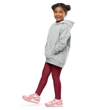 Load image into Gallery viewer, SUCCESS WIRE Classic Leggings for Little Girls (2T-7) - Burgundy
