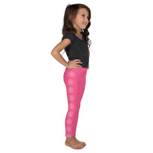 Load image into Gallery viewer, SUCCESS WIRE Blooming Petals Leggings for Little Girls (2T-7) - Brink Pink
