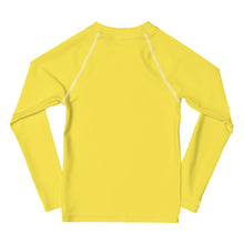 Load image into Gallery viewer, SUCCESS WIRE Paris Daisy Yellow Rash Guard for Little Girls (2T-7)
