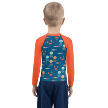 Load image into Gallery viewer, SUCCESS WIRE Ocean Adventure Rash Guard for Little Boys (2T-7)
