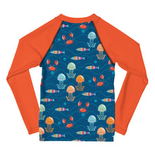 Load image into Gallery viewer, SUCCESS WIRE Ocean Adventure Rash Guard for Little Boys (2T-7)
