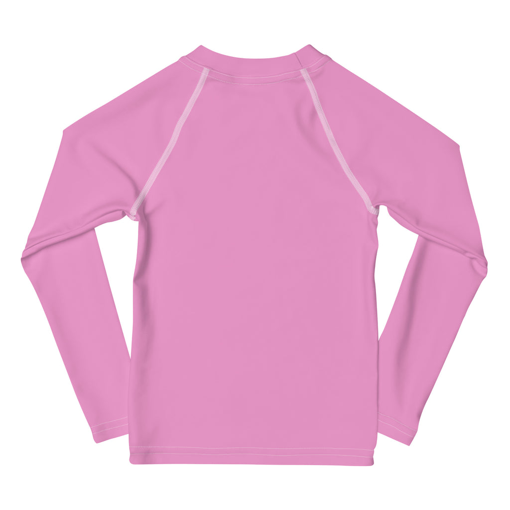 SUCCESS WIRE Lavender Rose Rash Guard for Little Girls (2T-7)
