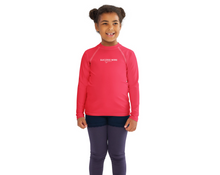 Load image into Gallery viewer, SUCCESS WIRE Radical Red Rash Guard for Little Girls (2T-7)
