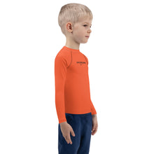 Load image into Gallery viewer, SUCCESS WIRE Unisex Outrageous Orange Rash Guard for Little Kids (2T-7)
