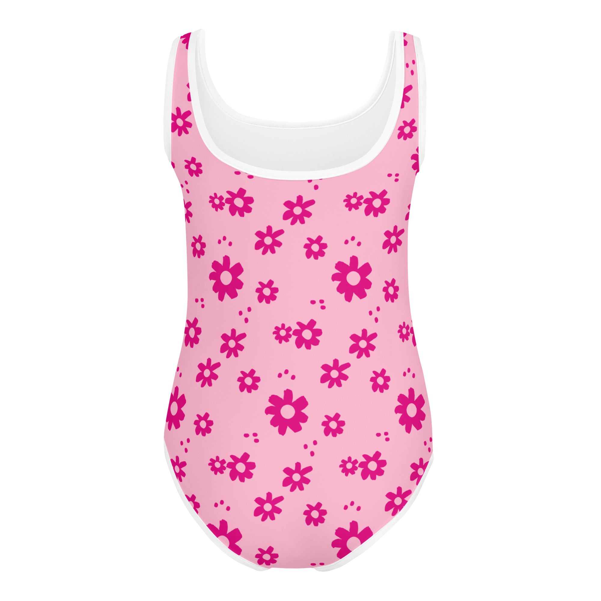 SUCCESS WIRE Power Flower Pink Swimsuit for Little Girls (2T-7)