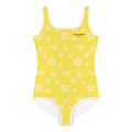 SUCCESS WIRE Power Flower Yellow Swimsuit for Little Girls (2T-7)
