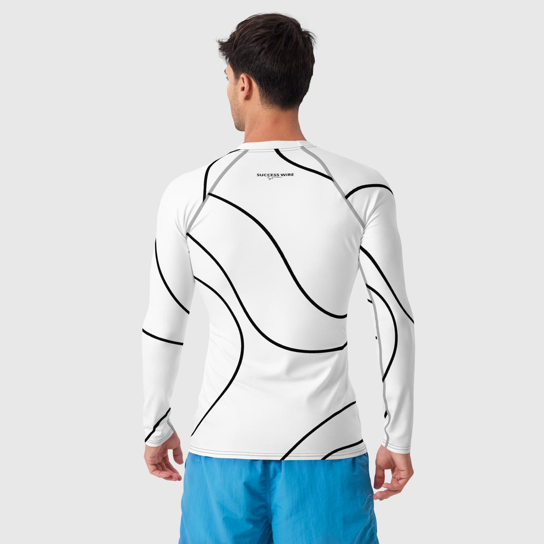 SUCCESS WIRE Rash Guard Shirts for Men