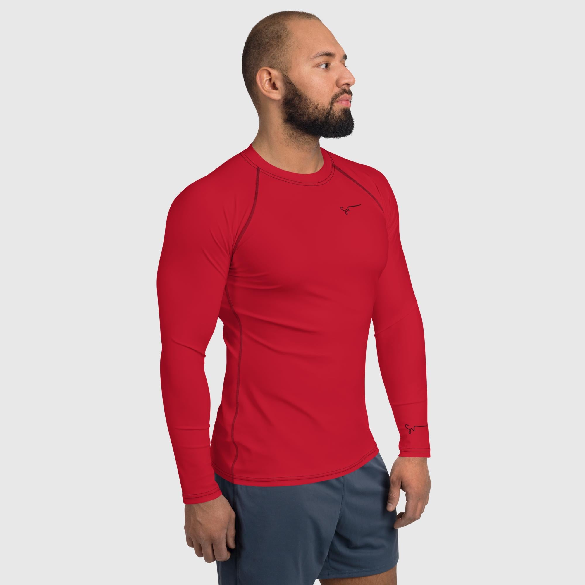 SUCCESS WIRE Rash Guard Shirts for Men