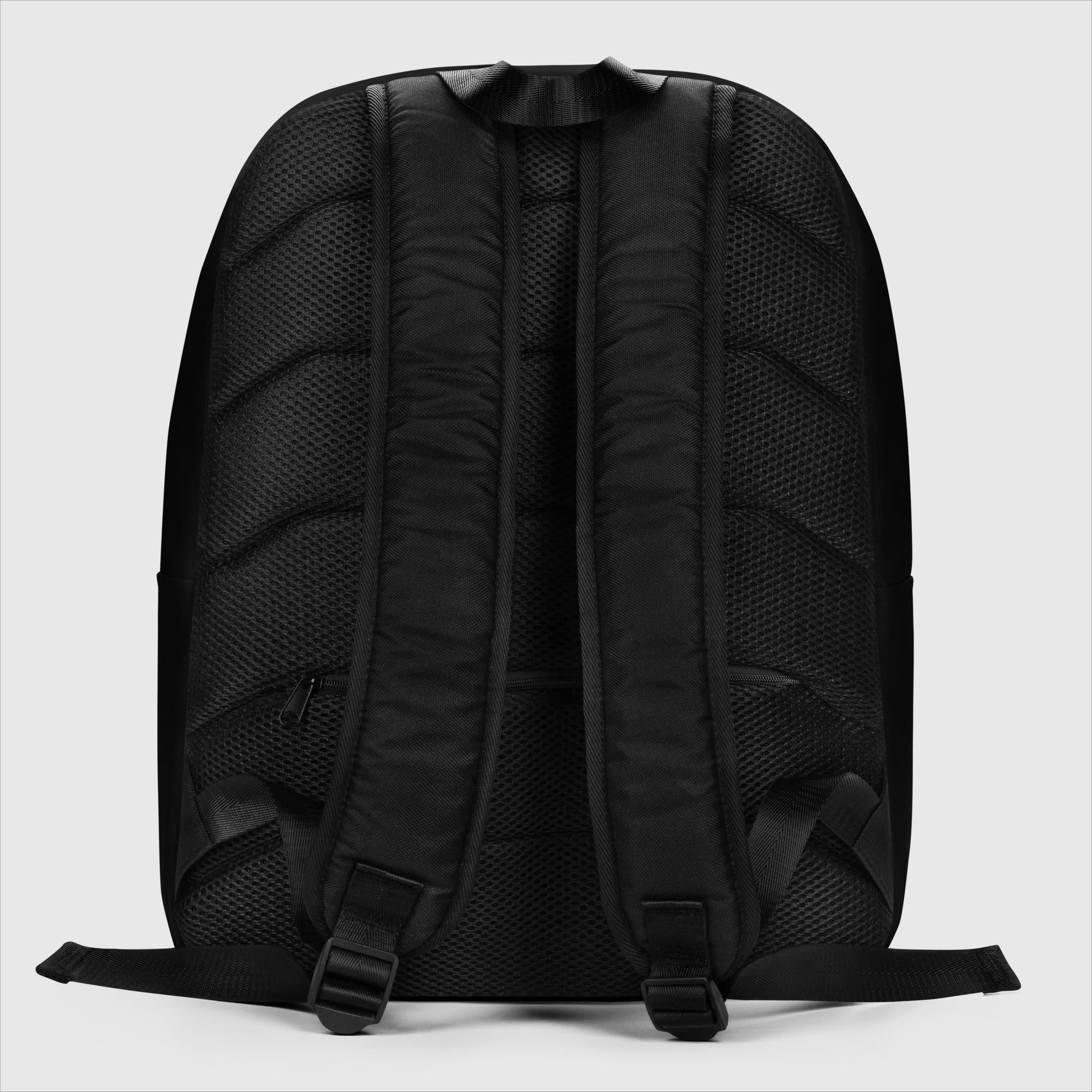 SUCCESS WIRE Classic Black  Minimalist Backpack