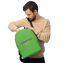 Load image into Gallery viewer, SUCCESS WIRE GOAL GETTER GREEN Minimalist Backpack
