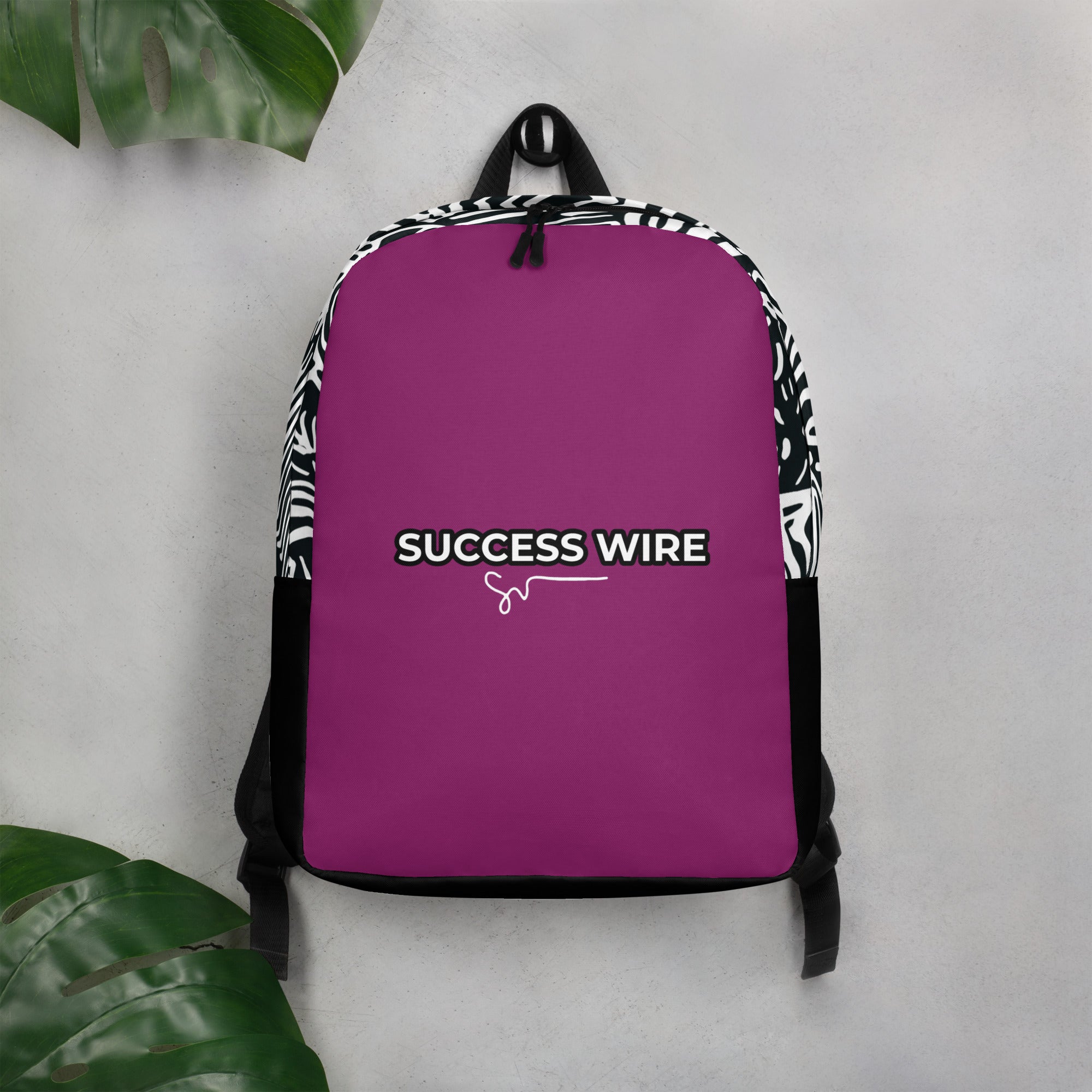 SUCCESS WIRE Purple Passion Minimalist Backpack