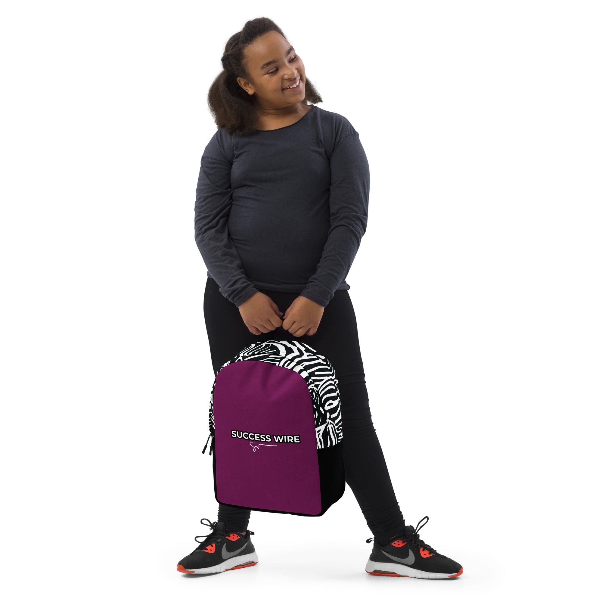 SUCCESS WIRE Purple Passion Minimalist Backpack